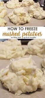 The Easiest Way To Freeze Mashed Potatoes With Video Instructions Recipe Individual Freezer Meals Freezing Mashed Potatoes Homemade Mashed Potatoes