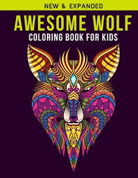 It's posted at animals category. Awesome Wolf Coloring Book For Kids An Kids Coloring Book Of 30 Stress Relief Wolf Coloring Book Designs Paperback Trident Booksellers And Cafe