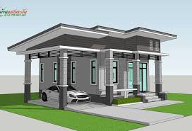 Finding a house plan you love can be a difficult process. Modern Single Story Bungalow House With Three Bedrooms House And Decors