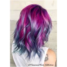 Softer peach and cinnamon look great on pale skin, deep. Vpinspiration Beautiful Purple Galaxy Hair Definitely My Next Hair Color What Is Your Favorite Hair Bright Hair Colors Hair Color Purple Hair Color Crazy