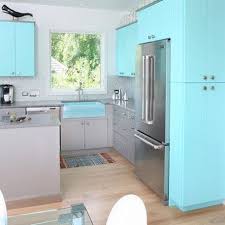 36 Kitchen Design Ideas For Small Compact Kitchens Tiffany Blue Kitchen Blue Kitchen Accessories Kitchen Design