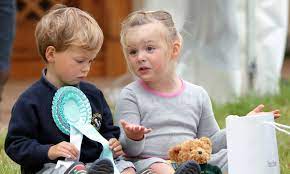 When tindall was asked if their other two daughters, mia, 7, and lena, 2, were there for the home birth, he said, zed his nickname for his wife had contractions through the night. Mia Tindall S Cutest Moments As She Celebrates Seventh Birthday Hello