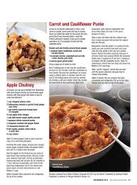 The Costco Connection December 2014 Vegetable Side Dishes Food Substitutions Cauliflower Puree