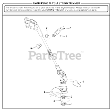 These clip right into the ryobi trimmer head that came with my machine. Ryobi P 2000 Ryobi 18v String Trimmer General Assembly Parts Lookup With Diagrams Partstree