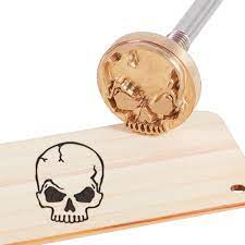 Maybe you would like to learn more about one of these? Olycraft Wood Branding Iron Bbq Heat Stamp With Brass Head And Wood Handle For Wood Leather And Most Plastics Skull Home Amazon Com Au