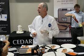 Chef John Placko Cooking Wonderful Dishes At Our Sony Canada Meet Up Event Dustin Helping Out In The Kitchen Aswell Cooking Dishes Sous Vide