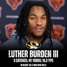 Rookie wide receiver Luther Burden III is coming out the gate making noise!