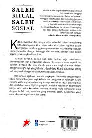 Saleh Ritual Saleh Sosial Mojokstore Com