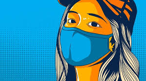 Kartun ibu bayi, ibu menggendong bayi, wanita membawa ilustrasi bayi animasi, cinta, kartu pengumuman bayi, anak png. Dobel Masker Kain Dengan Masker Medis Untuk Proteksi Maksimal Varian Covid19 Baru