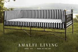 Black And White Striped Bench Seat Sturdy Black White Striped Outdoor Sofa Outdoor Sofa Hotel Decor Sofa