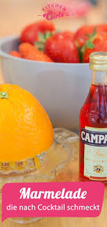 Rezept Fur Campari Erdbeermarmelade Rezept Erdbeeren Marmelade Erdbeermarmelade Marmelade