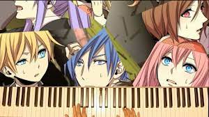 piano vocaloid 8 ever lasting night ボカロ8人 弾いてみた