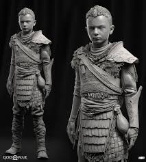 Artstation G O W Atreus Armor Igor Catto God Of War Zbrush Models War Art