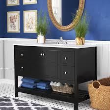 Matching framed mirror is also included. Beachcrest Home Applerouth 48 Single Bathroom Vanity Set Reviews Wayfair