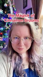 Do you decorate with cinnamon brooms? #witchythings #cinnamonbroom  #witchtok #witchcraft #itsactuallywitchcraft #christians #magick #yule  #christmas
