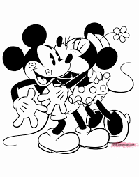 Mickey mouse and minnie mouse are best friends and are in love with each other. Mickey Valentines Day Coloring Page Novocom Top