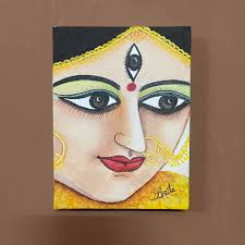 Annapurna goddess of nourishment painting