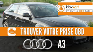 Prise Obd Audi A3 8p 2003 2013 Ou Trouver Mon Connecteur Obd2 Youtube