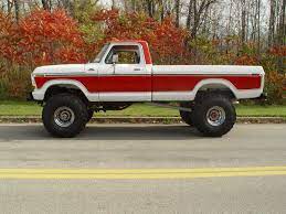 Very Nice White Red 1978 Ford F 150 4x4 Mine Is A 2 Wheel Drive Identical Style Would Be Nice Up 4x4 Classic Ford Trucks Ford Pickup Trucks Ford Trucks