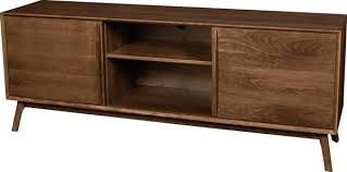 The body is a solid acacia natural finish that portrays all of the natural features of the wood. Cambridge Mid Century Modern Tv Console From Dutchcrafters Amish