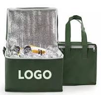 Custom Eco-Friendly Reusable Waterproof Grocery Food Picnic Beer Insulated  Lunch Thermal Cooler Bags with Logo
