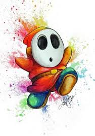 39 Shy Guy Ideas | Shy Guy, Shy, Mario Tattoo