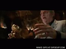 Raiders of the lost ark melting toht candle: Indiana Jones Meme Skeleton