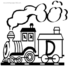 Place these coloring pages in a plastic sheet protector and practice writing the letters with a dry erase marker. Train Alphabet Color Page Coloring Pages For Kids Educational Coloring Pages Printable Coloring Pages Color Pages Kids Coloring Pages Kid Color Page Coloring Sheet
