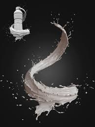 Water Splash 3d Model Splash Photography Graphic Design Advertising Milk Splash
