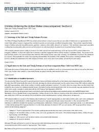 1302 subpart d—health program services. Office Of Refugee Resettlement Rules Child Abuse Identity Document