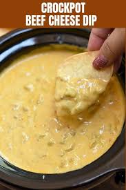 Slow Cooker Beef Queso Dip Recipe Queso Dip Cheese Dip Crock Pot Cheese Dip Recipes
