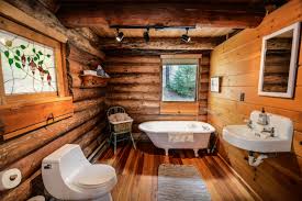 48 baltic brown granite top lavatory double sink bathroom vanity cabinet 715bb. Log Cabin Bathroom Ideas