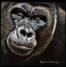 Gorilla Jpg 879 899 Gorillas Art Wildlife Art Pollyanna