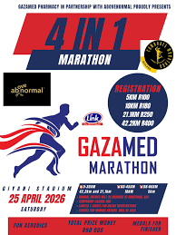 Photo by Gazamed 4 in 1 Marathon (@gazamed_marathon) · January 5, 2026