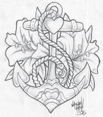 Now, let's see how we can change the color of this flower so that we get another flower. 350efb588b600f75a98815220528ae1e Jpg 236 267 Anchor Flower Tattoo Drawings Flower Tattoos