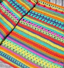 Es wird in die 2. Schoenstricken De Crochet Along Babydecke Grosser Hakeln