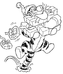 All coloring pages » holiday » christmas » disney christmas » tigger holds christmas presents. 14 Disney Christmas Coloring Pages Picture Disney Coloring Pages Coloring Home