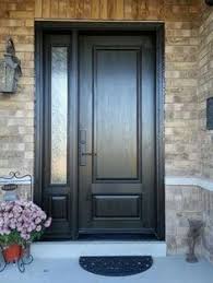 Image Result For Modern Farmhouse Front Door One Sidelight Exterior Doors Installing Exterior Door Exterior Front Doors