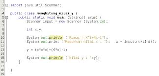 Check spelling or type a new query. Program Java Menghitung Nilai Y Catatan Sang Cupu