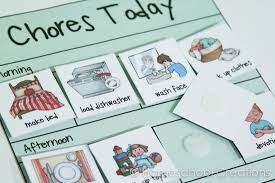 free preschool chore charts subscriber freebie