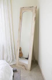 Can arch mirrors be returned? How To Arched Floor Mirror With Freestanding Option Hazel Darling Diy Bedroom Mirror Diy Floor Mirror Frame Diy Standing Mirror