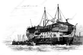 English slave ship, 19th century ...