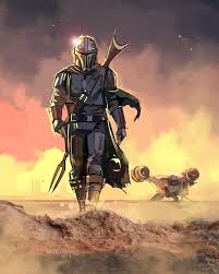 The Mandalorian By Eli Hyder Venamis Star Wars Poster Star Wars Pictures Star Wars Images