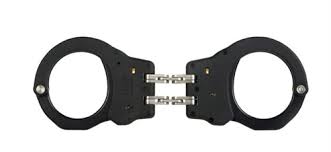 Enhanced subject control and compliance, with chain cuff portability. Asp Ultra Aluminum Hinged Handcuffs Black 56120