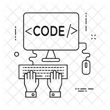 Computer Coding Icon Of Line Style Available In Svg Png Eps Ai Icon Fonts Find this pin and more on colored pics by niki morgan hill. computer coding icon