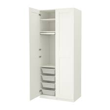Pax Grimo Kledingkastcombinatie Wit Wit Ikea In 2020 Ikea Pax Ikea Ikea Fitted Wardrobes