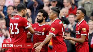 أحرز النجم المصري محمد صلاح، هدفا رائعا، ليقود فريقه ليفربول للفوز على مضيفه أرسنال، بثلاثية نظيفة، أمس السبت، في الجولة الـ30 من عمر الدوري الإنجليزي الممتاز لكرة القدم. Ø§Ù„Ø¯ÙˆØ±ÙŠ Ø§Ù„Ø¥Ù†Ø¬Ù„ÙŠØ²ÙŠ Ø§Ù„Ù…Ù…ØªØ§Ø² Ù„ÙƒØ±Ø© Ø§Ù„Ù‚Ø¯Ù… Ù…Ø§Ù†Ø´Ø³ØªØ± Ø³ÙŠØªÙŠ ÙŠÙˆØ§ØµÙ„ Ø¨Ø¯Ø§ÙŠØªÙ‡ Ø§Ù„Ù‚ÙˆÙŠØ© ÙˆÙ„ÙŠÙØ±Ø¨ÙˆÙ„ ÙŠØªØ¹Ø«Ø± Bbc News Ø¹Ø±Ø¨ÙŠ