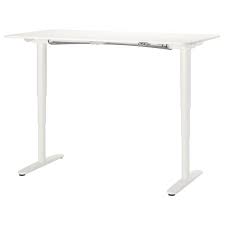 Bekant Schreibtisch Sitz Steh Weiss Ikea Deutschland Ikea Design Ikea Bekant Adjustable Table