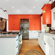 orange cabinets pictures & ideas