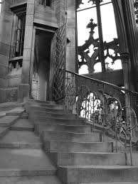 Beautiful steel railing for stairs and balcony designs. Stairs Railing Ulm Cathedral Building Ulm Munster Sand Stone Pikist